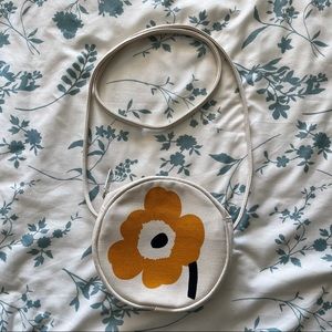 Marimekko Canvas Circle Crossbody
